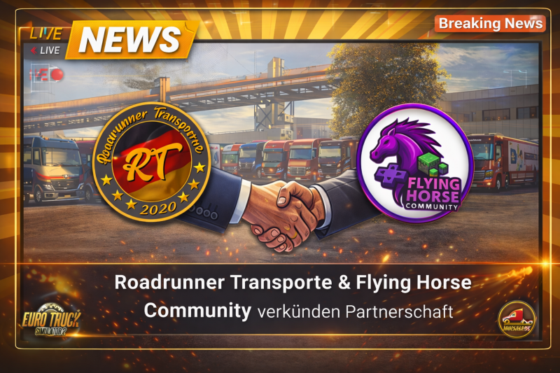 🤝 Offizielle Partnerschaft mit der [F.L.Y.] Flying Horse Transporte