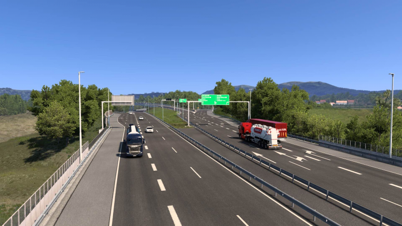 Autobahnring Ljubljana: Neue Überarbeitung in ProMods!